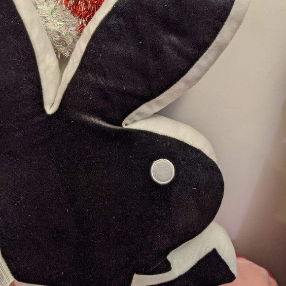 Black playboy bunny pillow 🐰🥰 - Picture 2 of 6
